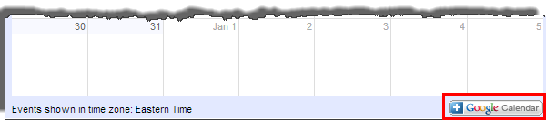 updated gcal sharing strategy