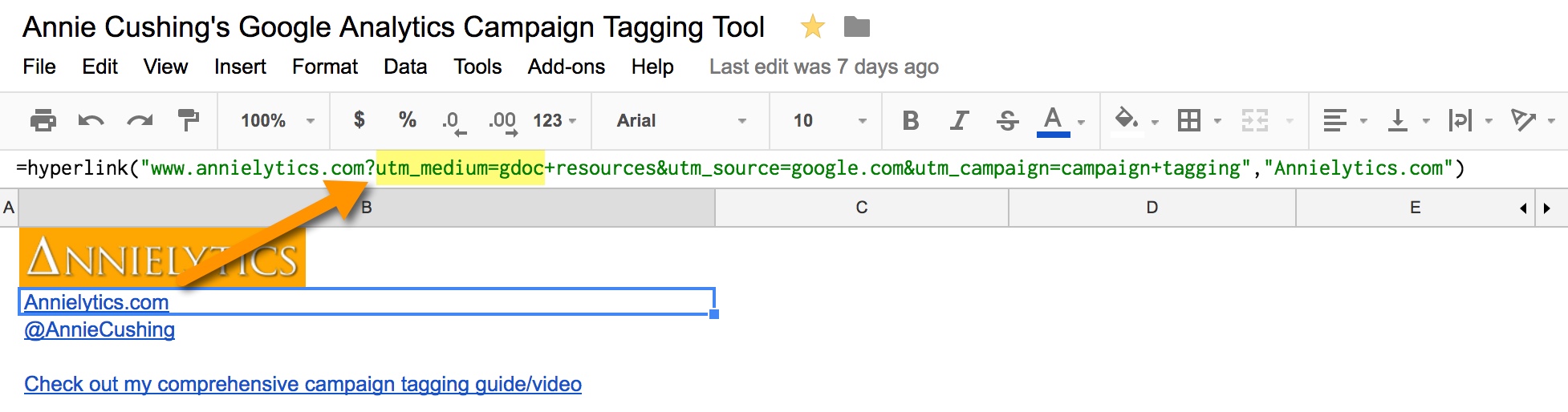 campaign tagging in Google Analytics